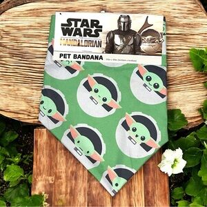 Disney Star Wars The Mandalorian Pet Bandana Grogu The Child NWT